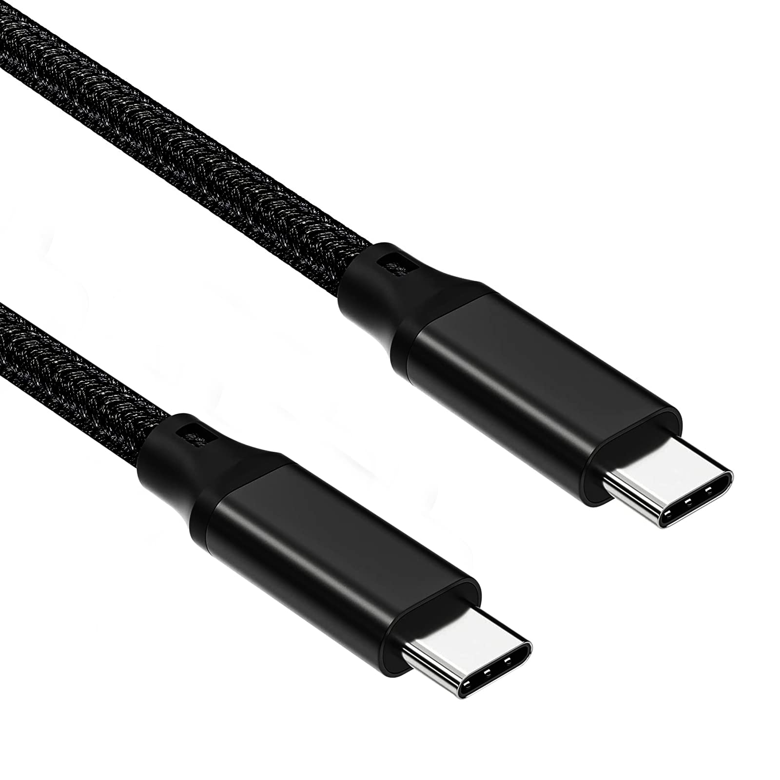 

Hannord USB3.2 Gen2 USB C Cable 100W Type C To USB C Cable Male to Male 20Gbps Data Cable Tranfer 4K 60Hz for iPad MacBook Pro 0.2m