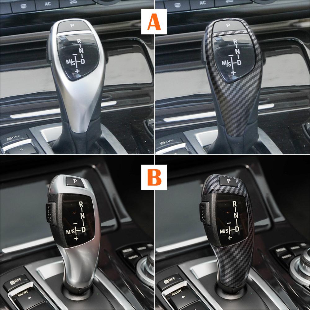 Car Gear Shift Knob Lever Panel Cover For BMW F Chassis 1 2 3 5 7 Series X1 X3 X4 M3 M5 F10 F11 F20 F21 F22 F30 F31 F01 F07 F25