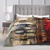 Supernatural TV Soft Warm Blanket  Decorative Plush Bedding Throws Pattern Outdoor Flannel Bedspread Sofa Bed Cover