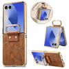 Custodia in Pelle con Supporto ad Anello alla Moda Antiurto per Samsung Galaxy Z Flip8 5G Flip7 FE Flip 8 7 6 4 5 Flip6 Flip5 Flip4 Accessori