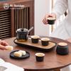 Nanshan Mr. Portable Japanese Style Ceramic Travel Tea Set