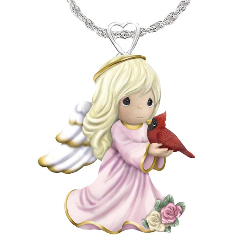 Buy Romantic Angel Girl Trend Necklace 