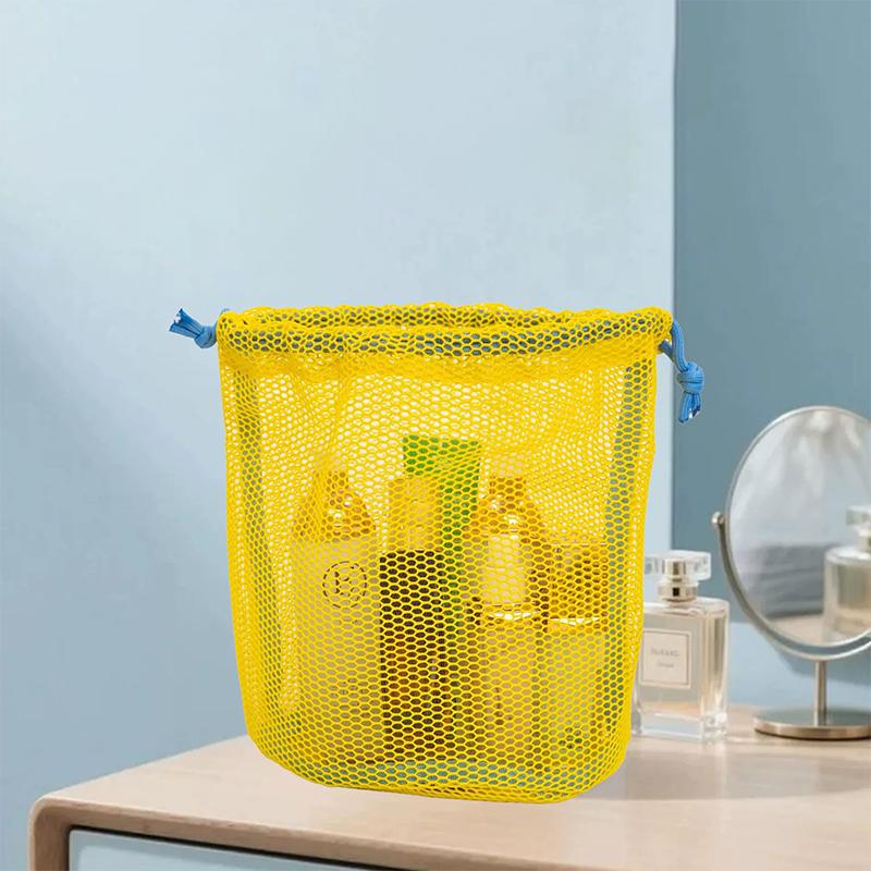 1 Stück Nylon-Netz-Kordelzug-Aufbewahrungstasche Mehrzweck-Reise- & Outdoor-Aktivitäten-Tasche Für Digitale Produkte Kosmetiktasche