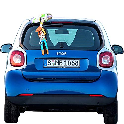 SCLYX Car Exterior Sticker, Car Emblem, Woody Plush Toy, Buzz Lightyear Plush Toy, Cute, Cool, Fun, Soothing Car Decoration, Universal Fit #20083 (Buz