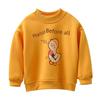 Cartoon-Fleece-Pullover für Kinder - Warmes Herbst-/Winter-Sweatshirt für Jungen und Mädchen, kleine/mittlere Größen