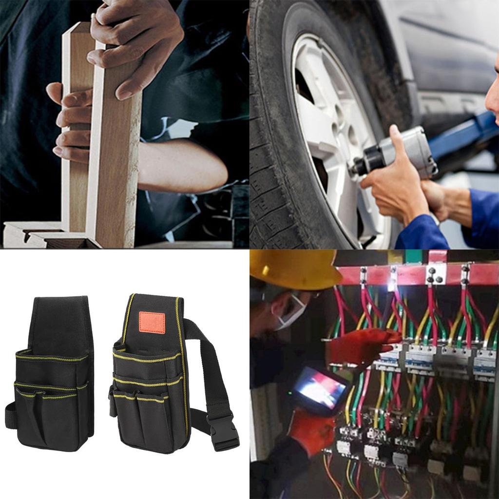 Mirhua Multifunctional Pocket Tool Waist Tool Organizer for Small Item Detachable Tool Detachable Waist Pouch Bag, Pouch, Work, Storage, Holder,