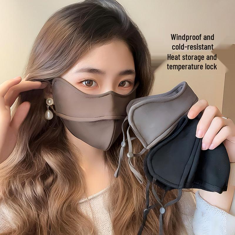 Exklusiv für Neueinsteiger: Damen 3D Winddichte Maske - Hochwertiger Augeneckenschutz für Herbst & Winter