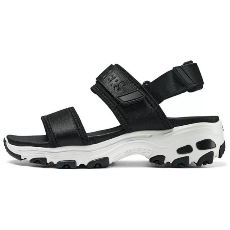 Skechers Women Breathable Casual Beach Sandals Black 119853-BLK 37