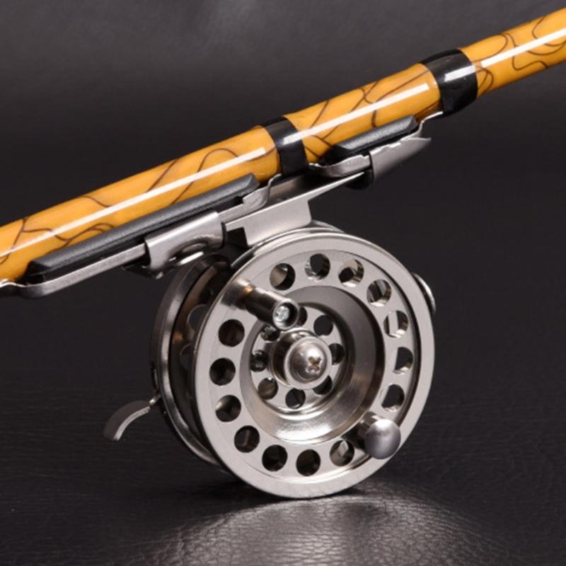 Eisangelrolle, Bogenangelzubehör, Fliegenfischerrolle, Bogenangelrolle