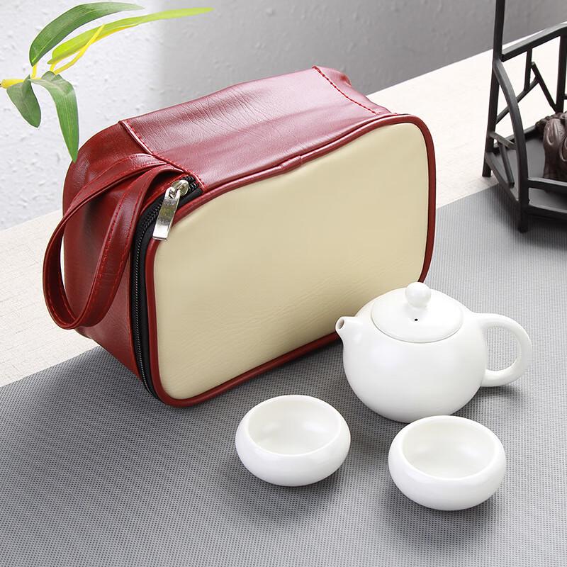Portable Chinese Kung Fu Tea Set Gift Box 4-piece Set