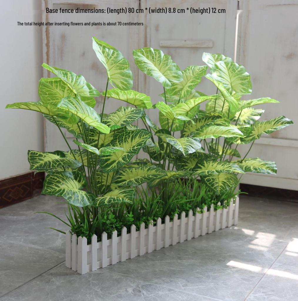 Large Floor-Standing Artificial Plants and Floral Bonsai for Corridor or Restaurant Décor