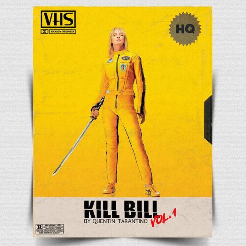 METAL SIGN PLAQUE KILL BILL Retro VHS Film Movie Advert poster print man caveAluminum 20x30cm(7.8x11.8inch)