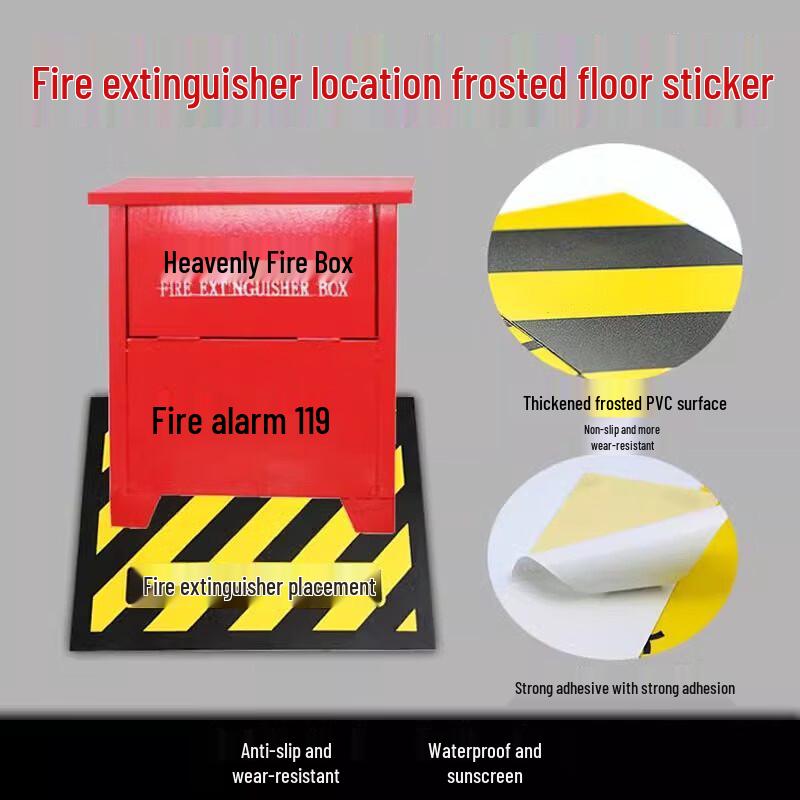 Fire Extinguisher Location Decal