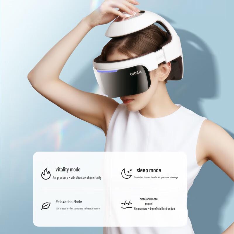 CLORIS T807 Smart Head & Eye Massager Helmet