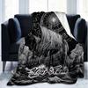 1PC Custom Name Ship Journey Outdooor Flannel Blankets Patterns Throw Blanket All-Season Soft Gift for Couch, Bed, Camping Gifts