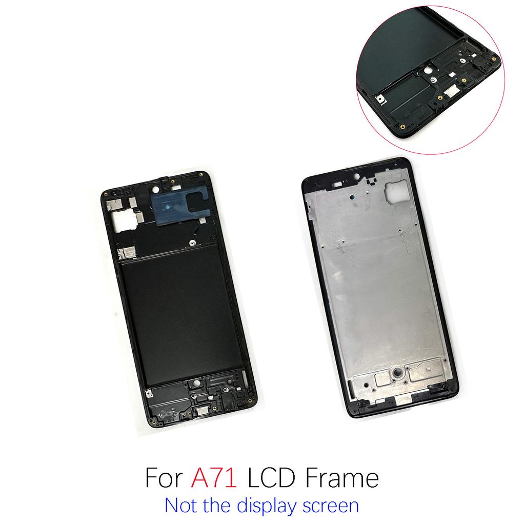 For Samsung A51 A52 A52S A54 A70 A71 A72 A73 LCD Middle Frame Phone Housing
