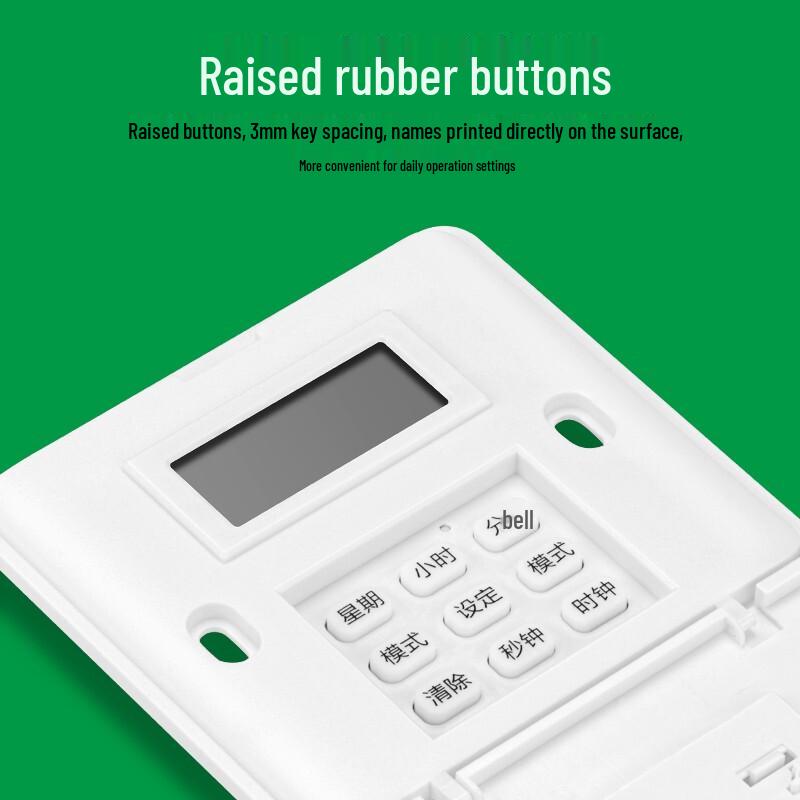 Wandmontierter Smart-Timer-Schalter Typ 86
