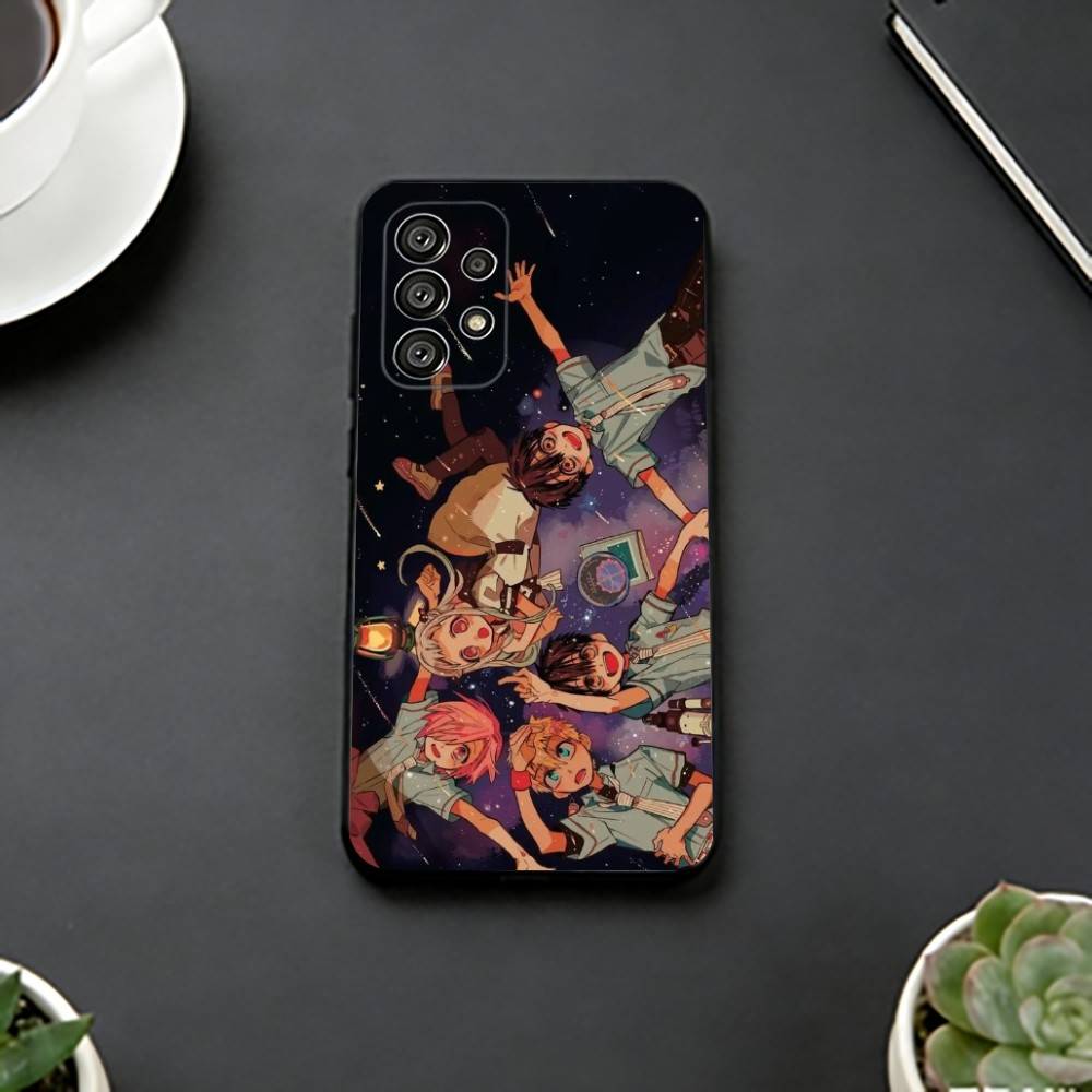 

Чехол для телефона с мангой Туалетный мальчик Ханако-кун для Samsung S25, S24, S21, S22, S23, S30, Ultra, S20, Plus, Fe, Lite, Note, 10, Черный чехол Samsung S23plus5G