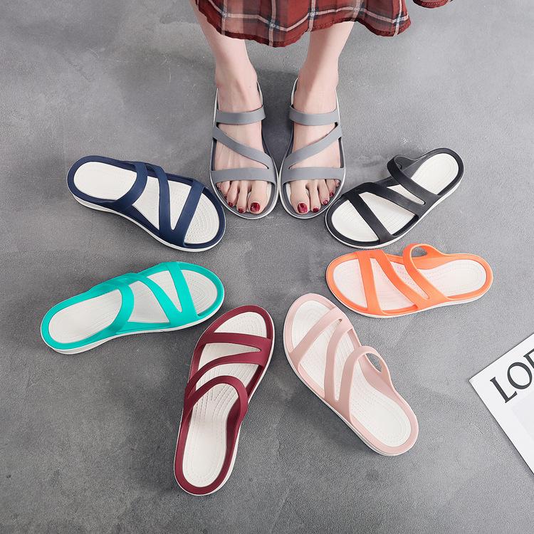 2024 Women's Soft Sole Summer Slippers - Korean Beach Sandals for Expectant Mothers