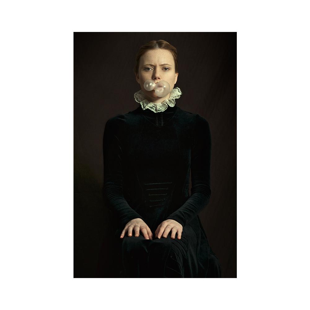 Europe French Style Girl Vintage Canvas Poster Simple Wall Art Print Woman Picture For Kitchen Living Room Home Decor Cuadros