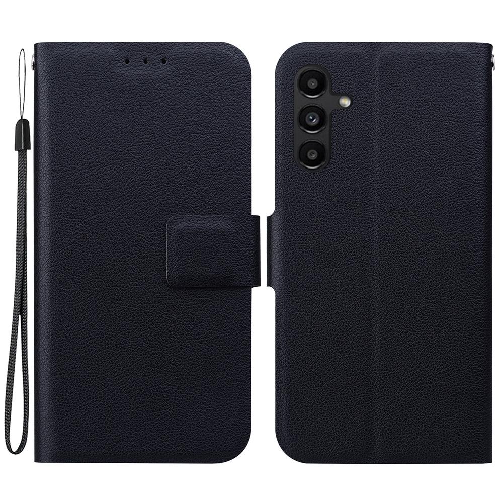 Pro Samsung Galaxy A15 5G/4G Pouzdro Ultratenký PU kůže+TPU Kryt na telefon se slotem na karty