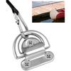 4Pcs Marine Folding D-Ring Anchor Points, 316 Stainless Steel Heavy Duty Tie Down Eyebolts For Boat Truck Trailer Cargo Securing