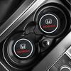 Pour Honda 1/2 pièces Porte-gobelet de voiture résistant à la chaleur Gel de silice Support pour gobelet d'eau Tapis anti-saleté Pour Honda Civic XR-V HR-V City Accord Odyssey Spi