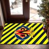 1PC Villar-real Football Club Rug Game Carpet, Floor Mat for Bedroom Living Room Entryway Rug, Home Decor Idea Gift for Christmas birthday