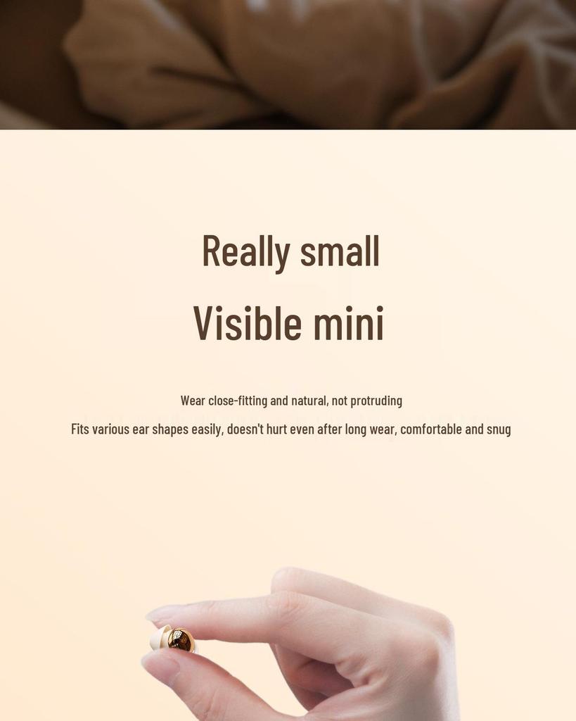 2025 Wireless Noise-Cancelling Sleep Earphones - Soft Silicone, No Ear Pressure, Side Sleeper Friendly.