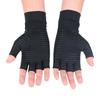 1Pair Copper Arthritis Gloves Fingerless Compression For Carpal Tunnel Rheumatoidtendonitis Support Joints Pain Relief