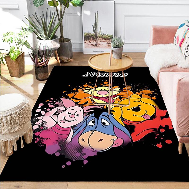 Custom 1Pc Tigger Rug Office Carpet Indoor Outdoor Entrance Doormat Nonslip Soft And Comfortable Living Room D916363