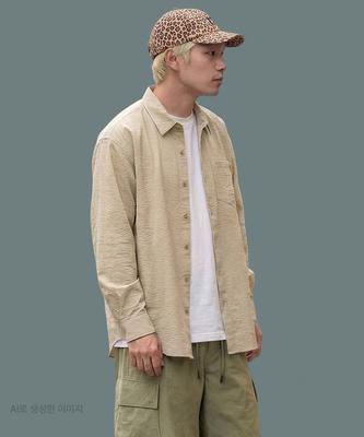 LIFEWORK Seersucker Long Sleeve Shirt
