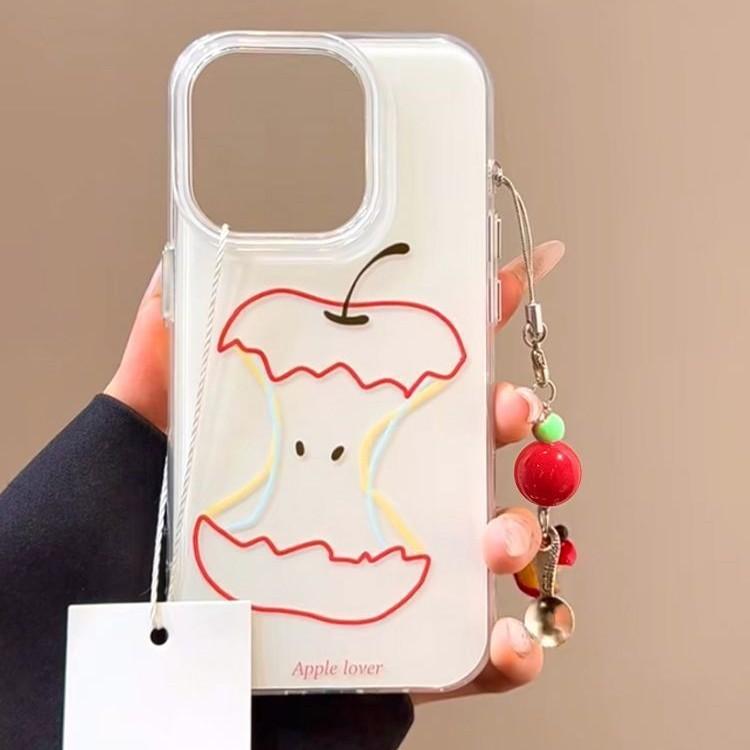 A Creative Apple Core IMD Phone Case Suitable for Apple 16promax Shockproof Iphone15 Case 14