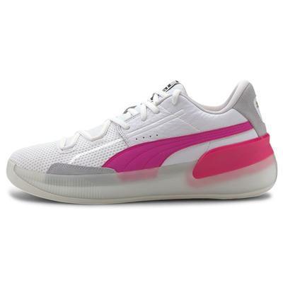 Clyde Hardwood Pink Glow Unisex Αθλητικά Παπούτσια Puma-White 193663-03