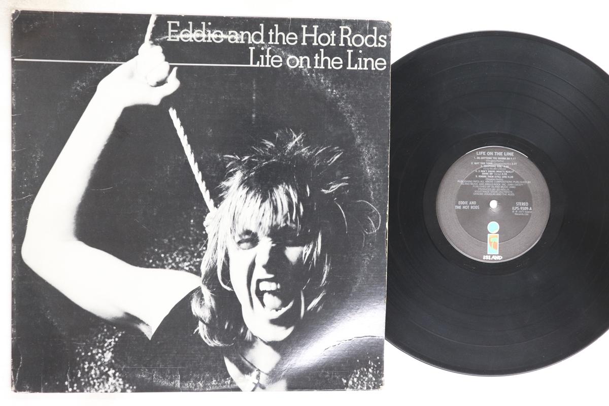 

LP Record EDDIE & THE HOT RODS - Life On The Line ILPS9509 ISLAND 1977 US Rock Used