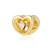 Perline Charm Oro Scintillante Pendenti Originali Europei Snake Fit Bracciale in Rame Collana Perline Per Gioielli Fai da Te Regalo Donna