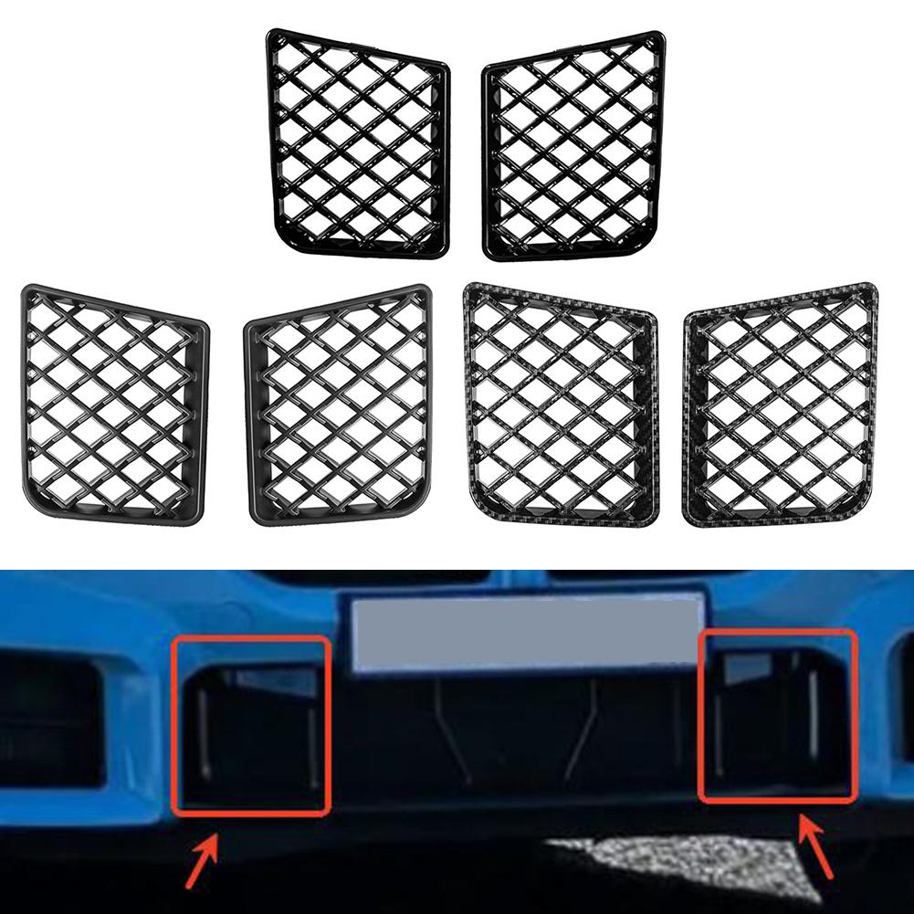 2 Pcs Car Front Bumper Center Lower Grille Mesh Guard For BMW G87 M2 2025-25 Auto Air Filter Protective Cover