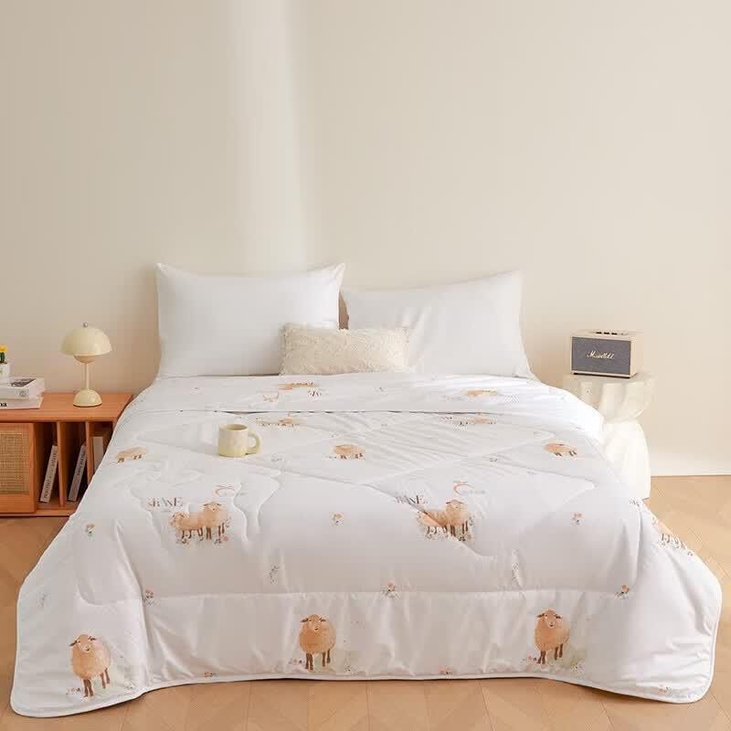 ROMROL Antibacterial Soybean Fiber Quilt