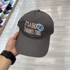 Street embroidery alphabet baseball cap men's and women's sun hat versatile soft top shows the face small cap tide
