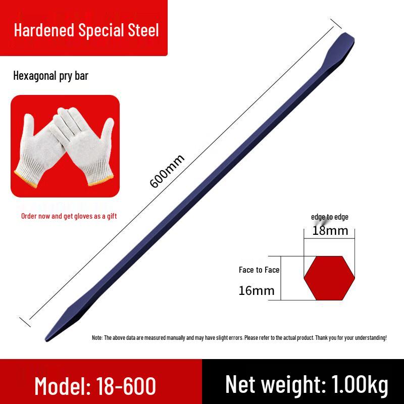 Шестигранный ломик промышленного класса