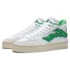 Li Ning Wave 180 Abrasion Resistant Breathable Low Top Skateboard Shoes Men's White Green AECT019-3