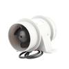 3 Inch 12V Silent Inline Blower Inline Marine Bilge Air Blower for Yachts Boats Air Circulation