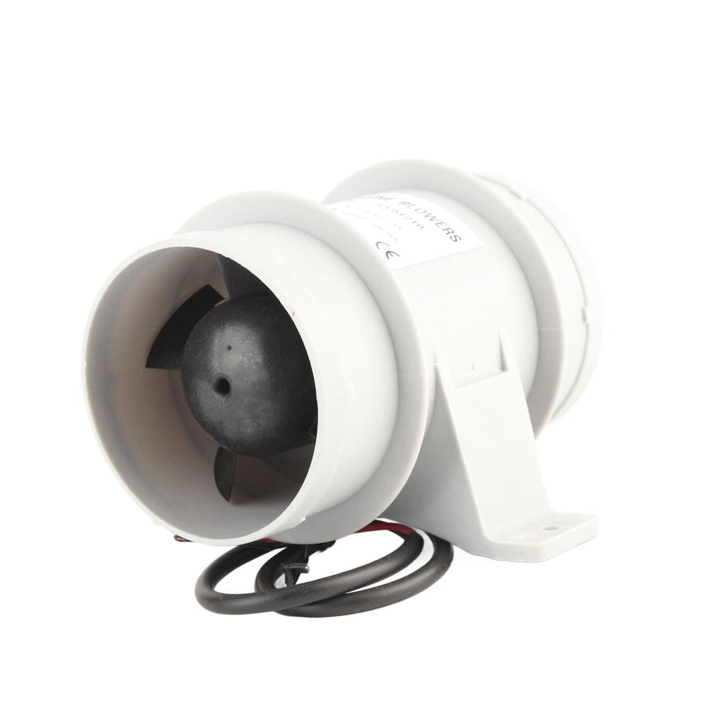 3palcový 12V tichý řadový ventilátor, řadový ventilátor pro lodní úložný prostor pro jachty a lodě, cirkulace vzduchu