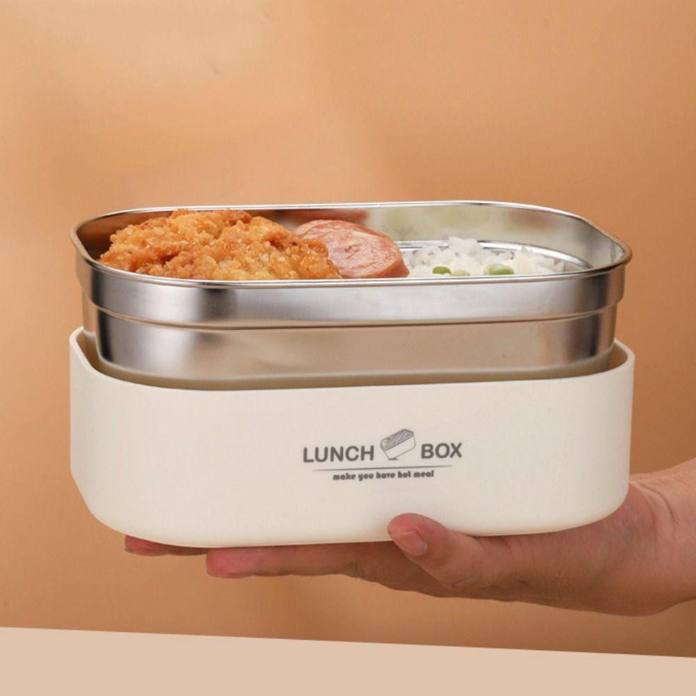 600ml Insulated Lunch Box Detachable Food Box Multifunctional Food Storage Container  School