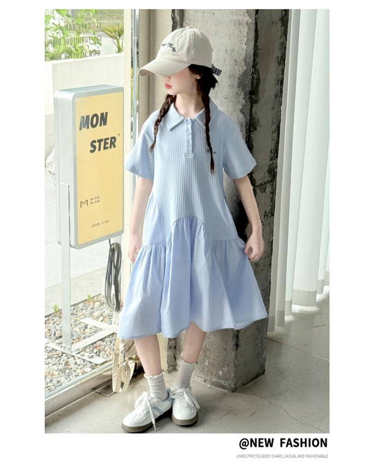 Girls' Dress, Summer New Style, Children's Fashion, Super Beautiful Polo Skirt, Girls' Dress, Summer Thin Version