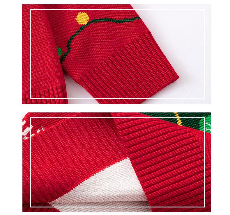 2025 Kids' Winter Christmas Tree Sweater - Boys & Girls Knit Pullover Base Layer