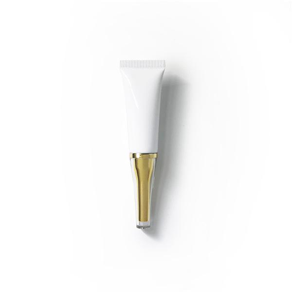 10g White Cosmetic Soft Tube, 10ml Empty Plastic Bottle, Small Capacity Trial Size