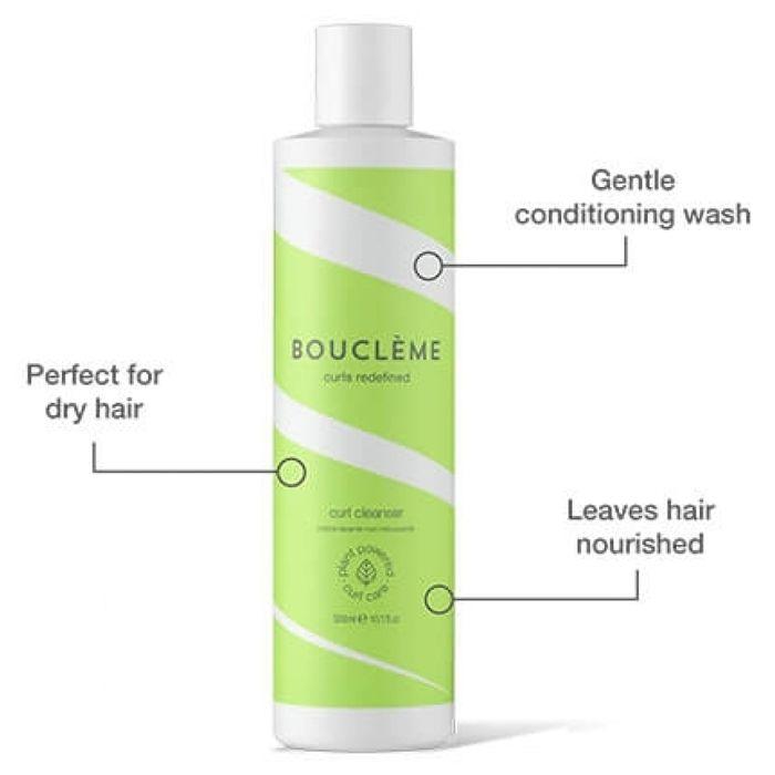 Shampoing hydratant Bouclème Curl Cleanser pour boucles sèches et indisciplinées - 300ml