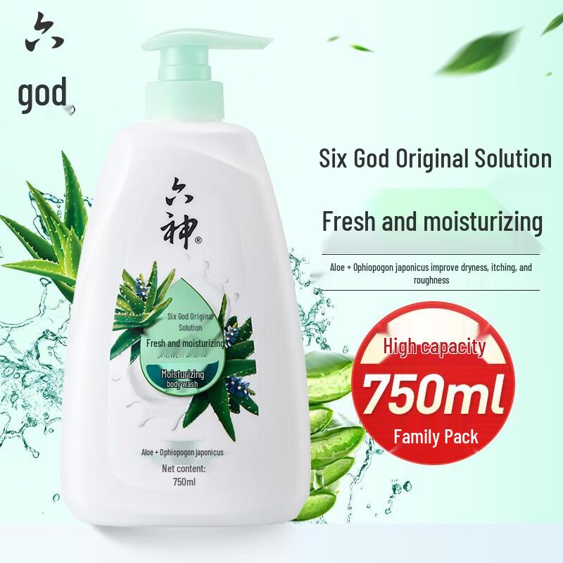 Liùshén Refreshing and Moisturizing Body Wash