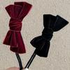 New Magic Velvet Bow Clip Hairstyle Twist Elegant French Bun Curler Braider Maker Tools Dount Twist Fashion Hair Accessories